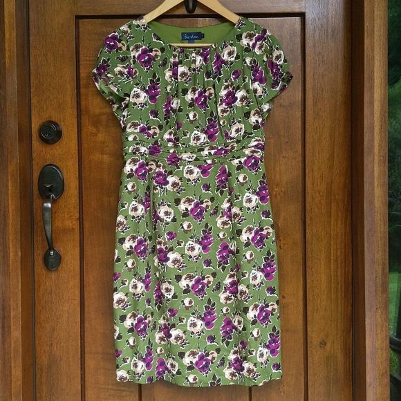 Boden Dresses & Skirts - BODEN FLORAL DRESS, UK14R US 10R